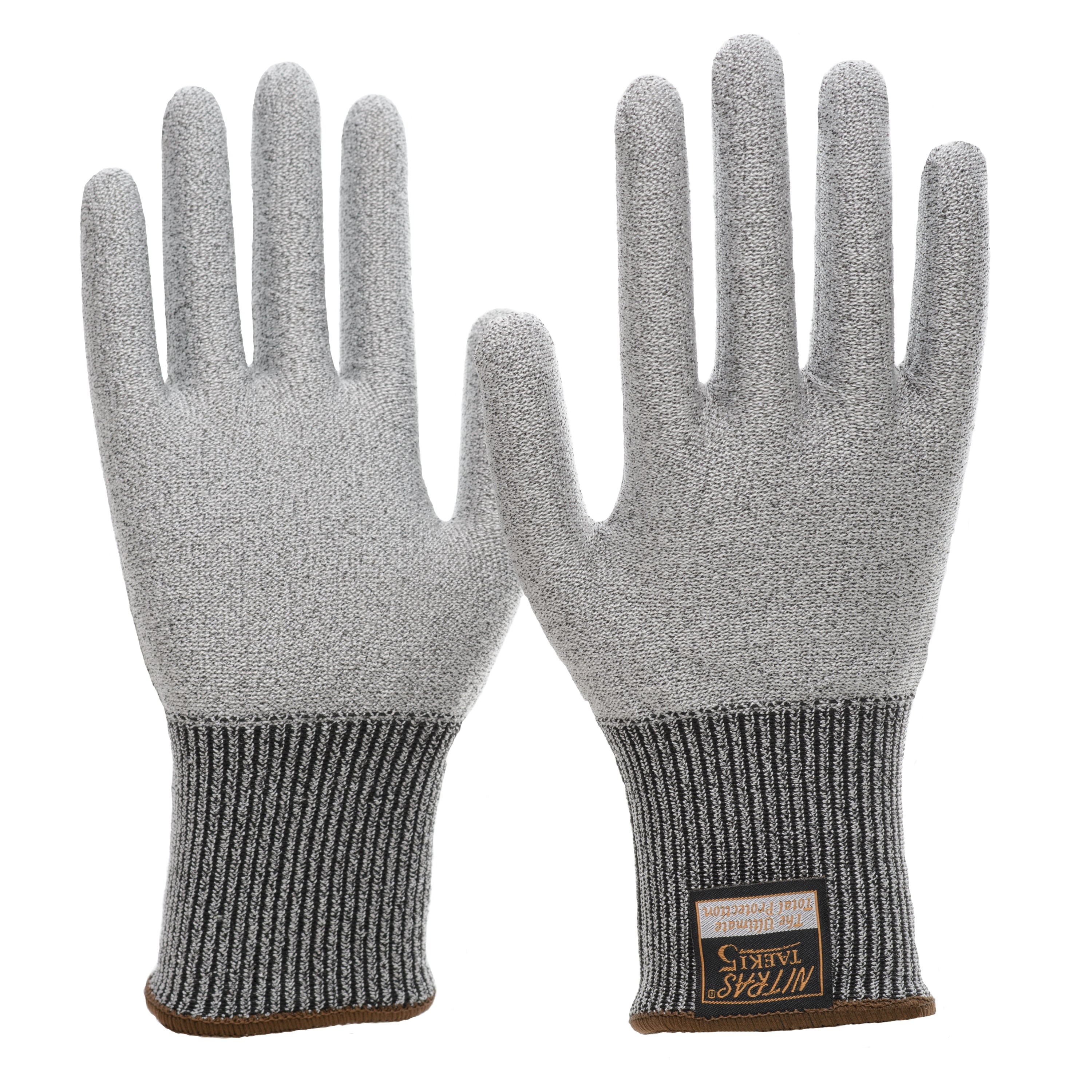 Gants de protection contre les coupures NITRAS TAEKI, gris, EN 388, EN 407